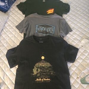 O'Neill Boys' Gray Graphic Tee - Casual Everyday Shirt